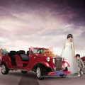 2 or 4 seat Chinese cheap mini electric car, antique car with CE for sightseeing
